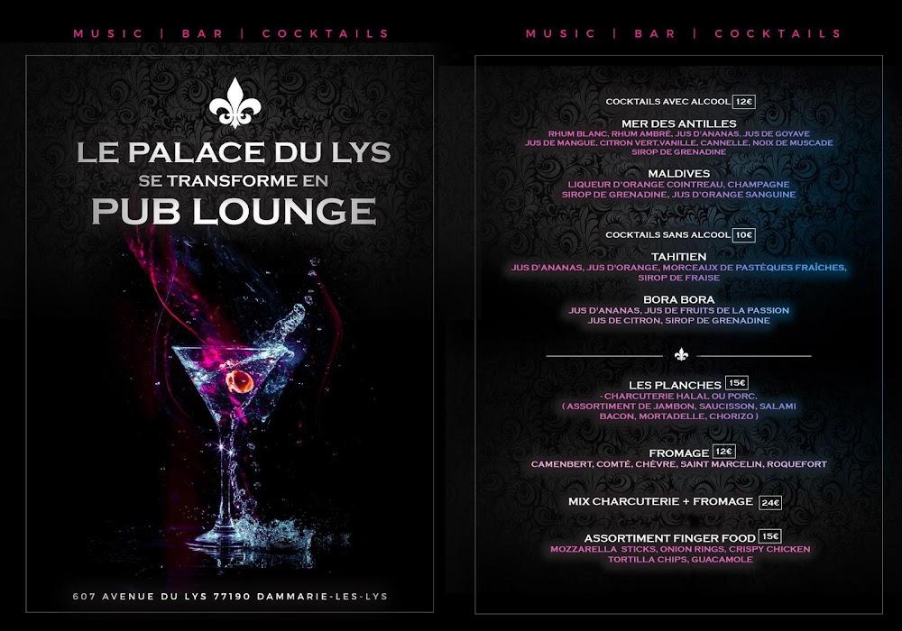 Le Palace du Lys - Menu Image 2